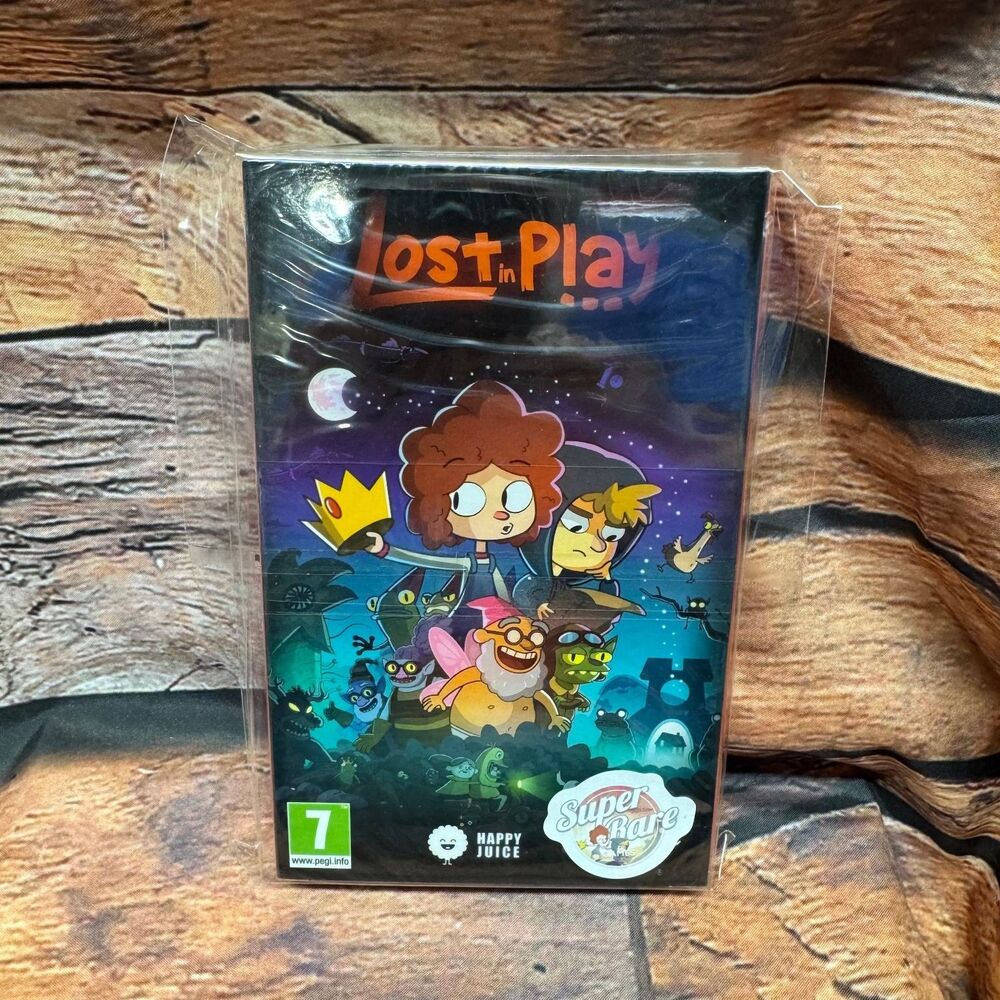 Lost In Play Steelbook Edition Nintendo Switch New Sealed Super Rare Games SRG88